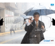 Crizal glare free lenses for eyeglasses and prescription sunglasses resist scratches, dust, dirt, and smudges
